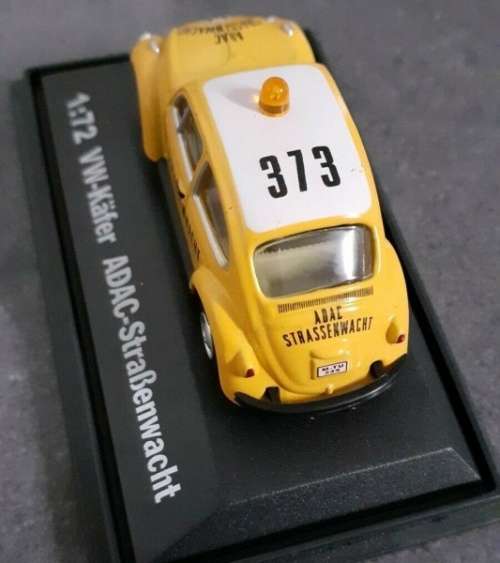 Volkswagen Beetle 1302 1970 ADAC yellow 1/72 Schuco NEW+boxed   #7203 MWS wheels