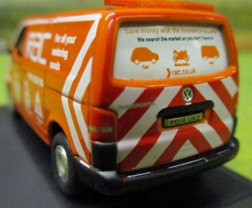 Volkswagen T5 Van 2014 RAC HiWayAssist 1/76 Oxford NEW+boxed    #7625 MWS wheels