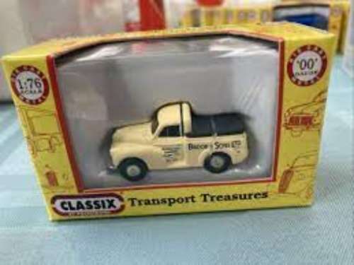 Morris Minor Pick Up 1965 cream Brook+Sons 1/76ClassixUK NEW+boxed  #7626 MWS wheels