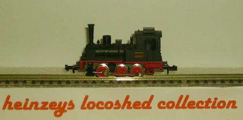 N gauge Steam Locomotive BR89 DB/DRG - top condition - 7 days money-back guarantee!