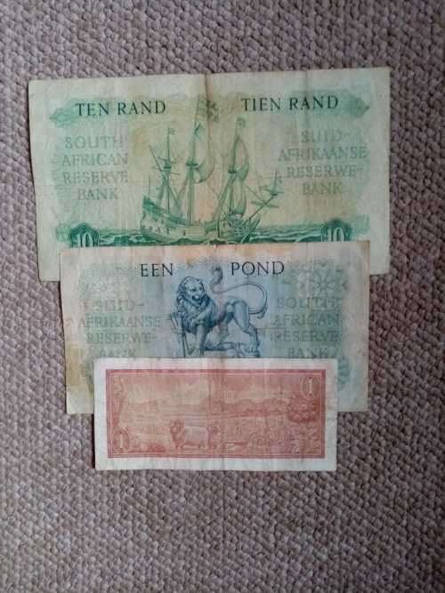 Old RSA  Banknotes