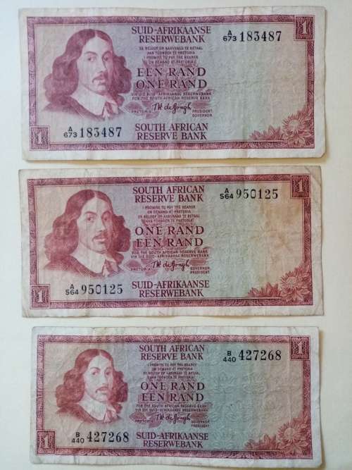 South African Old Banknotes