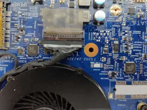 Dell Inspiron 7737 Parts - Full Top Half (Screen with Touch, Top Cover, Hinges, Ribbon)