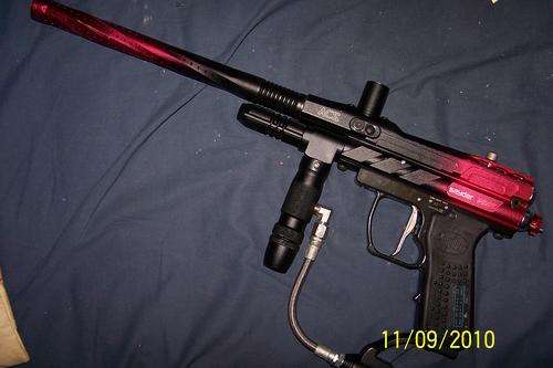 Kingman Spyder Pilot ACS electric paintball gun/marker