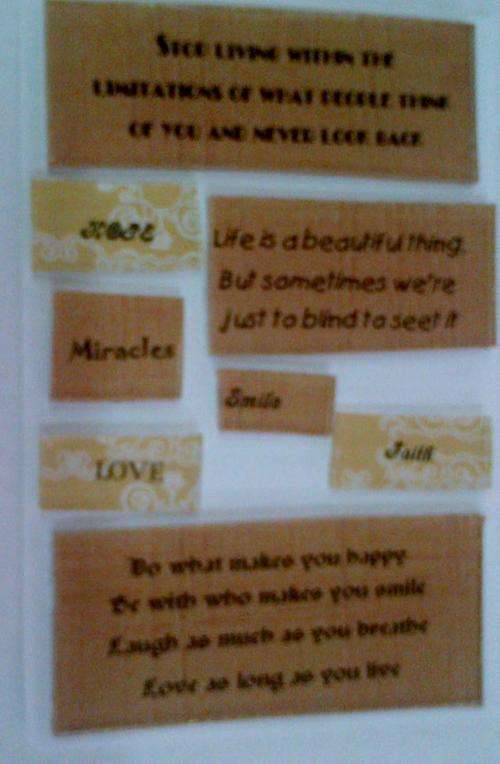Mosaic Word Pack Brown