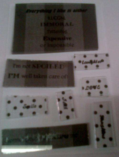 Mosaic Word Pack Black & White