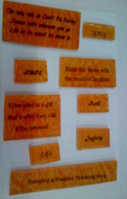 Mosaic Word Pack Orange