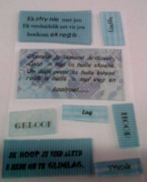 Mosaic Word Pack Afrikaans no.5