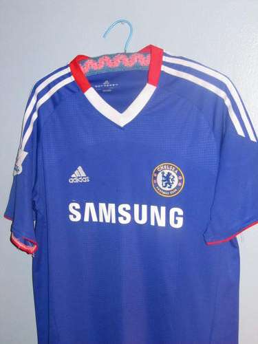 Drogba signed Chelsea jersey
