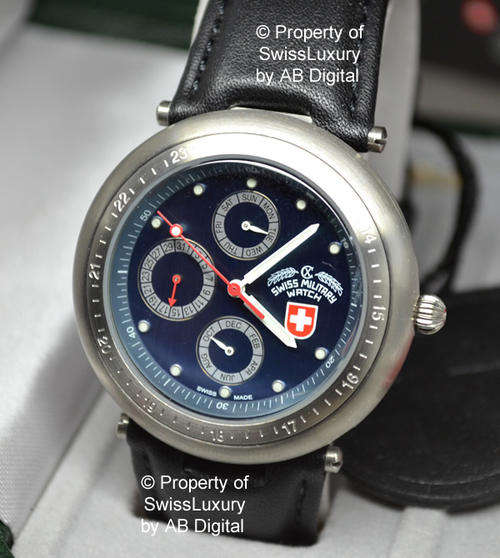 CX SWISS MILITARY MEN'S TACTICAL COMBAT WATCH