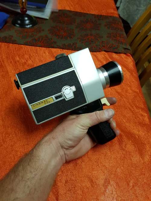 1968 Cinemax C-301 super 8 handheld film camera