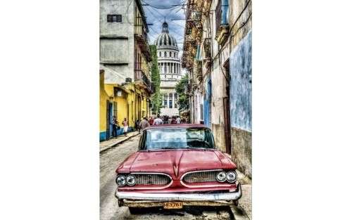 Vintage Car In Old Havana (1x1000pc)