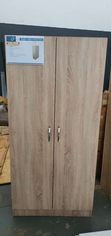 2 Door Wardrobe - Sonoma Oak