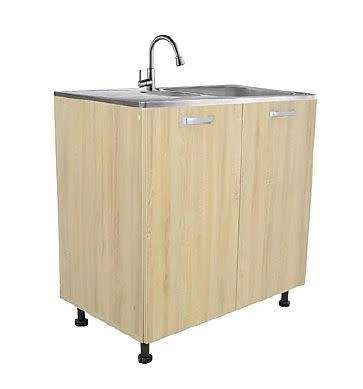 Sink Mask 2 Door Cabinet - Sonoma Oak