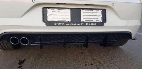 POLO 8 MAXTON 4-PIN REAR DIFFUSER ***PLASTIC***