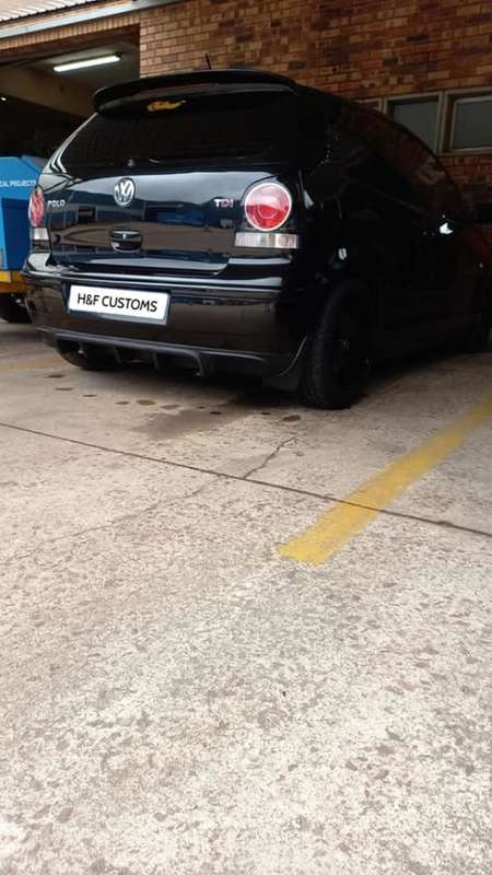 POLO VIVO 2010-2017 and POLO 9N REAR BUMPER DIFFUSER