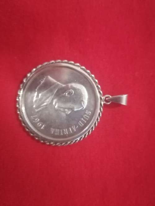 1967 R1 Afr in .925 Silver setting 19.8gr