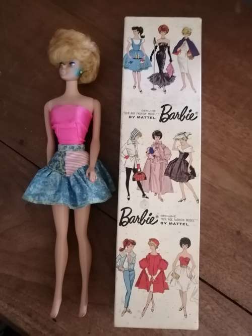 Vintage 1962 Mattel Barbie Doll Original Box No 850