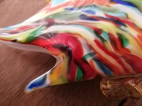 36cm handmade glass fish