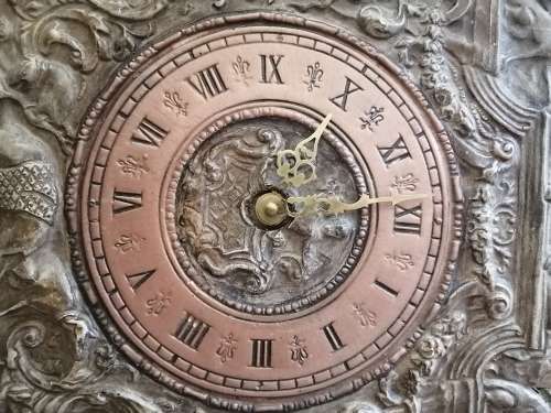 Old wall clock