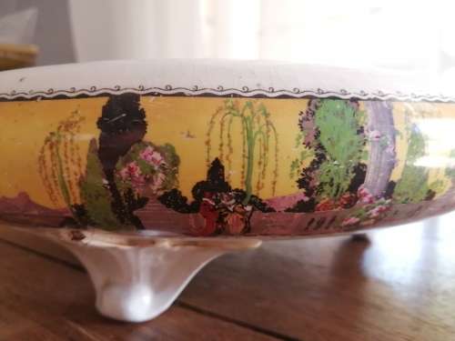 Vintage Chippendale solian ware