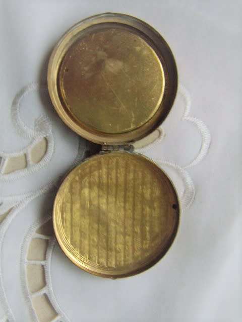 Mico Mosaic - Powder Compact - Floral Pattern