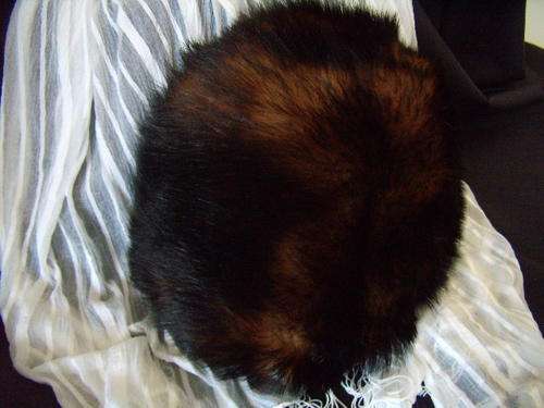 Stunning Vintage Faux Fur Hat  - Very Good Condition