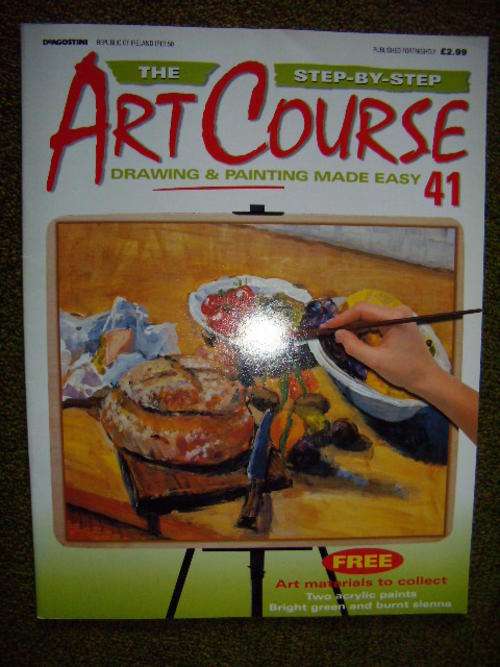 9 x Art Course Books