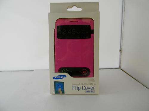 *** 100% ORIGINAL DESIGN SAMSUNG S VIEW POUCH FOR SAMSUNG NOTE 3 *** HOT PINK COLOR