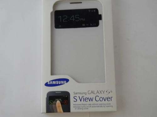 *** ORIGINAL DESIGN SAMSUNG GALAXY S4 S VIEW POUCH *** WHITE COLOR