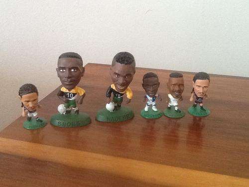 Very rare South African soccer / football figurine set (including Shell headliners)