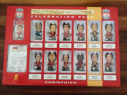 Corinthian Prostars Liverpool 2001 Treble Cup Winners 12-player figurine team pack