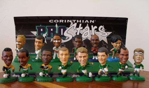 Complete set of 12 Shell Headliners Figures (rugby, soccer, cricket, etc) PLUS 2 rugby figures