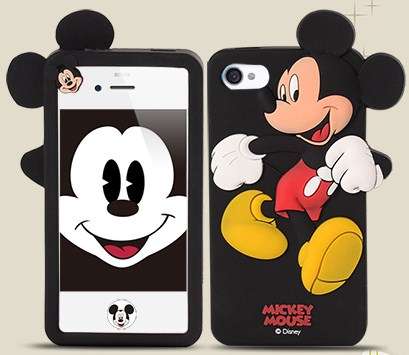 "Mickey Mouse" Cover For Iphone 4 Iphone 4s Protective Case