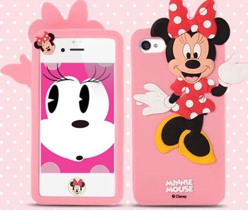 "Minnie Mouse" Cover For Iphone 4 Iphone 4s Protective Case