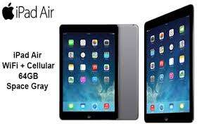 Apple iPad Air - 64GB - Wi-Fi/ 3G / 4G - Space Grey BRAND NEW SEALED
