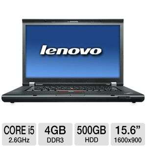 LENOVO THINKPAD T530 15.6" - Core i5-3320M, 2.60GHZ ,4GB RAM, 500GB HDD, 3G ,1GB NVIDIA NVS 5400M