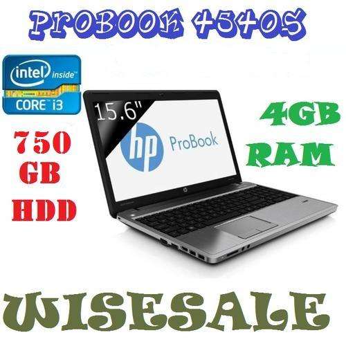 HP ProBook 4540s 15.6" ,Core i3-2370M @ 2.40GHz ,4GB RAM, 750GB HDD ,Windows 7 Pro, VERY GOOD COND