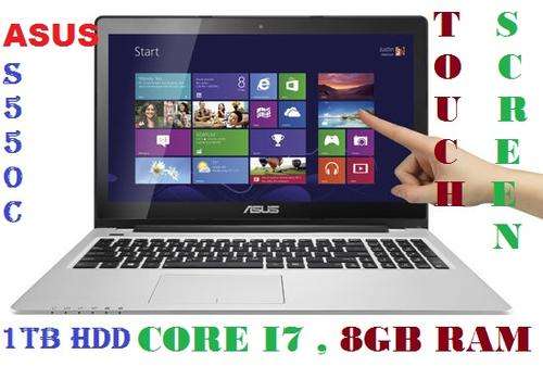 ASUS Ultrabook S550CB Touchscreen, Core i7-3537U, 8GB Ram, 1TB HDD, VERY GOOD CONDITION