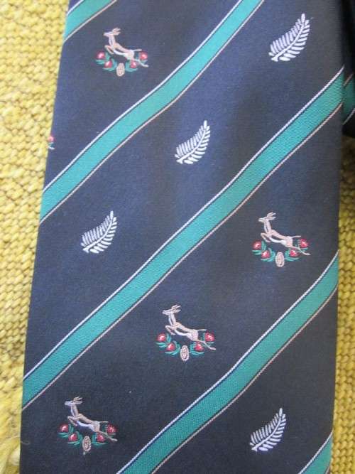 SPRINGBOK vs ALL BLACK SUPPORTERS TIE