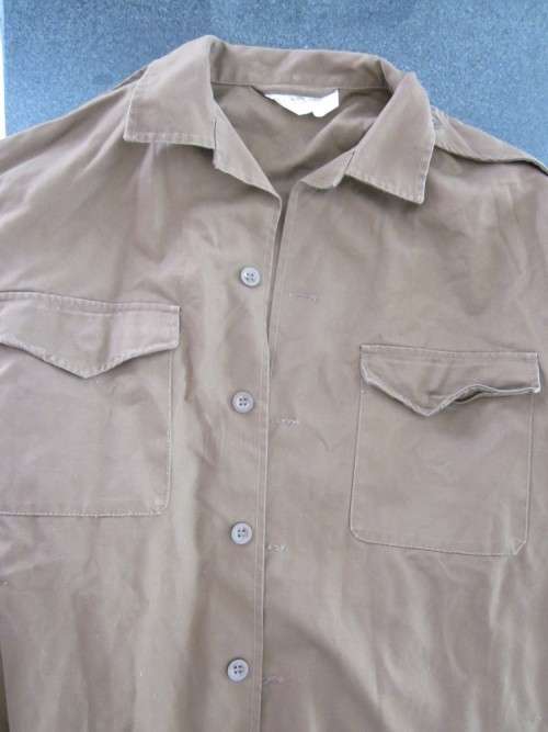 SADF Long Sleeve Brown Shirt 1979