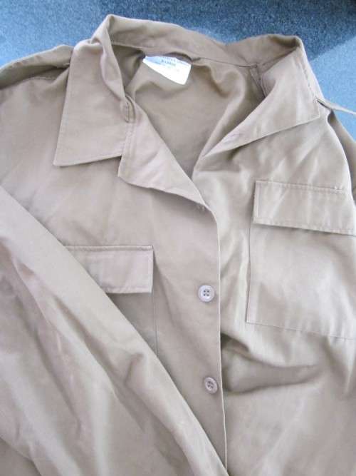 SADF Long Sleeve Brown Shirt 1984