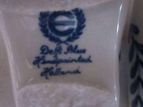 Set of Dutch Shoes Salt & Pepper Set Delft Blue Handpainted