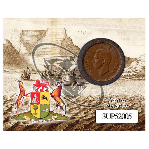 1952 - Union Of South Africa - One Penny - 1D