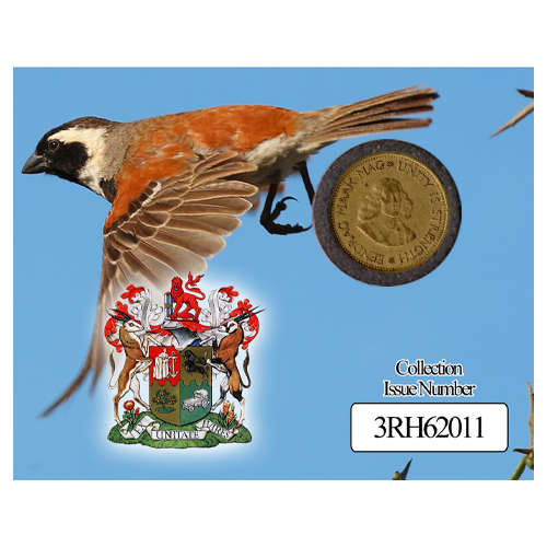 Republic Of South Africa Half Cent Coin Flip - Eendrag Maak Mag / Unity Is Strength - 1/2c 1962