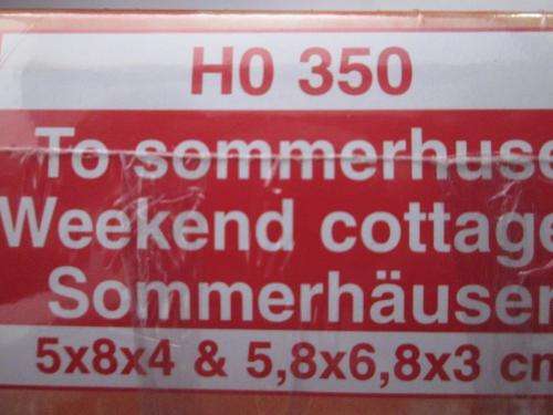 Weekend Cottages HO kits