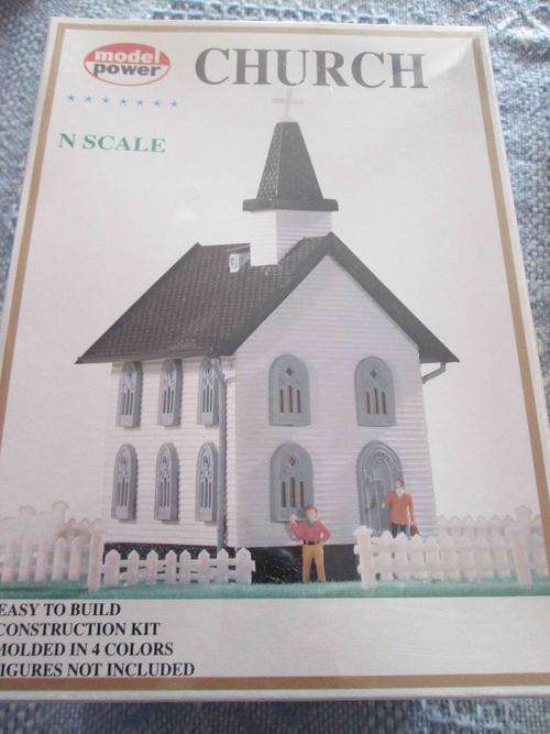 N Scale Church Kit (Price reduced)