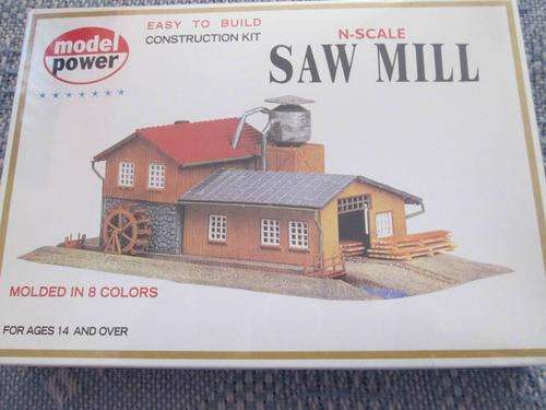 N Scale Saw Mill Kit (Price reduced)