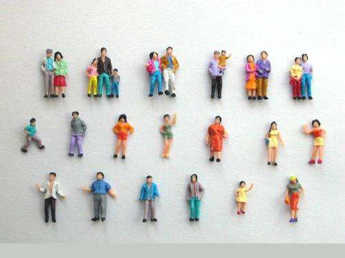 HO Scale 1/87 People x 50
