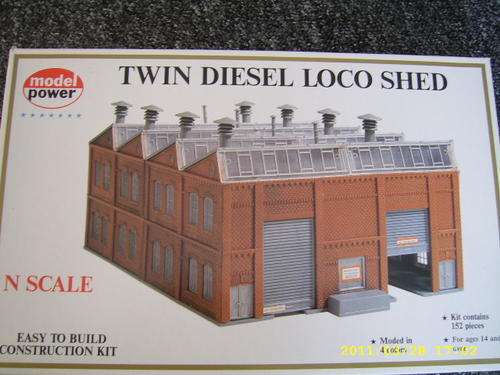 N Scale Twin Diesel Loco Kit New